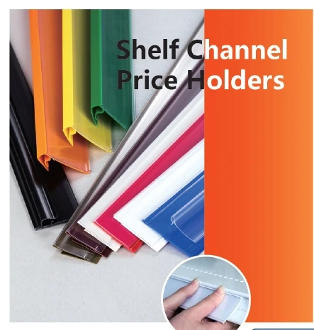 Extrusion self adhesive label holder,extrusion data price strip, flat label holder