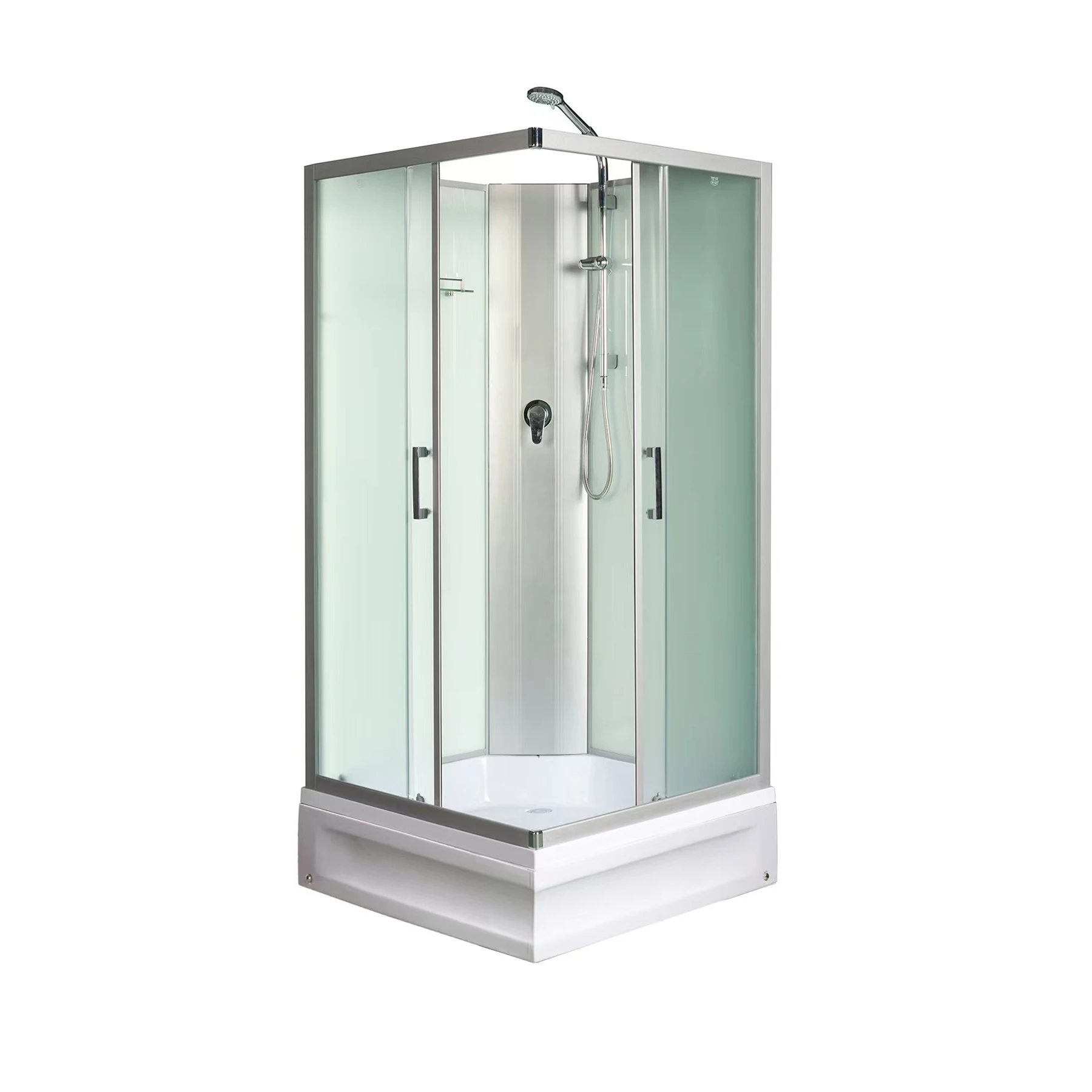 Poland Custom Hydro Massage Shower Box Cabins In Easy Design Without Roof