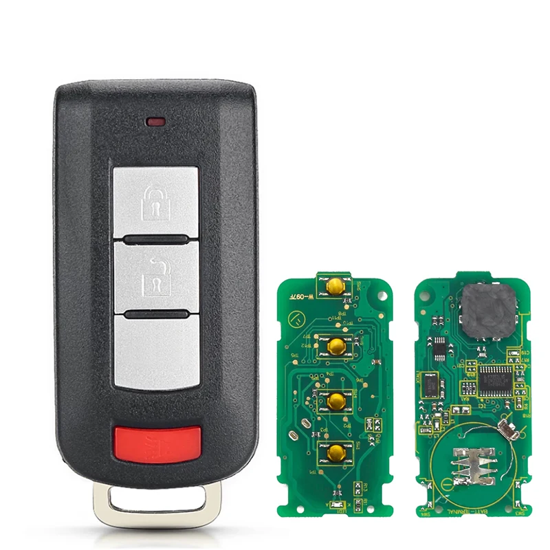 For MITSUBISHI 2008-2019 Lancer Mirage Outlander 3 Button FSK315 MHz Smart Key/PCF7952A/HITAG 2/46 CHIP/FCC ID: OUC644M-KEY-N