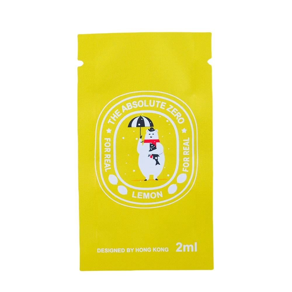 Factory Custom Sample Packaging Single Serve Pouches Small Volume Bags with Logo Print Wholesale