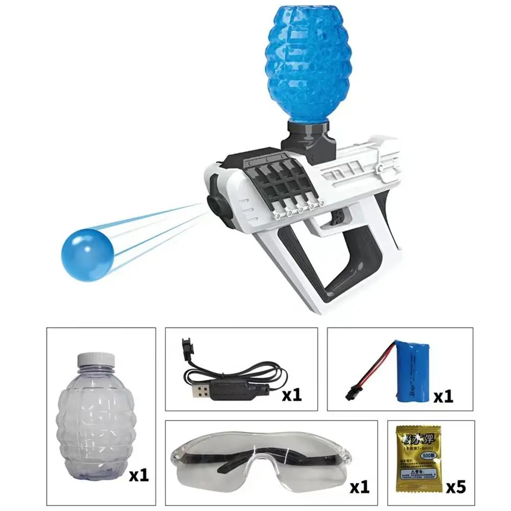 Outdoor Yard Shooting Game Automatic Toy Electric Gun Gel Ball Blaster for Boys and Girls