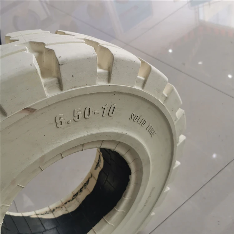Безвоздушная твердая шина для вилочного погрузчика Topower 6 50-10/5.00