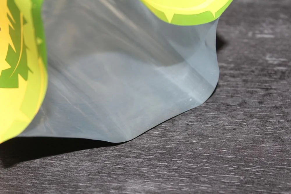 Custom printed recyclable resealable plastic aluminum stand up zipper bags pouches for banana plantain chips packaging bags