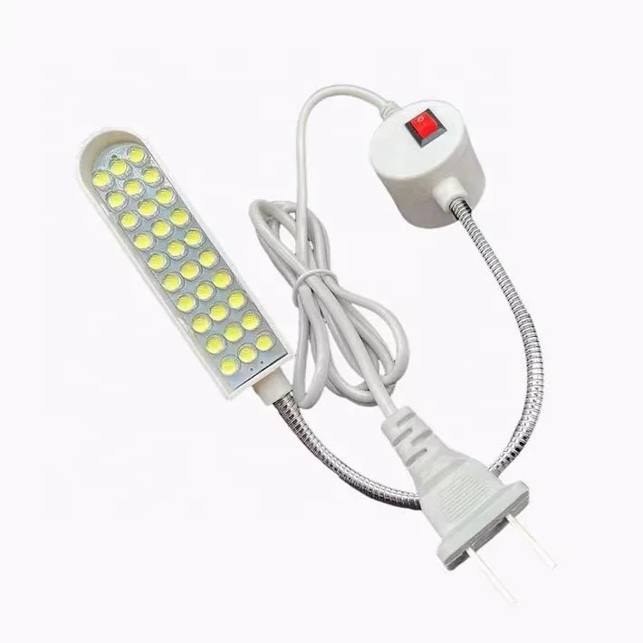 30 Led Industrial Sewing Clothing Machine Light For Workbench Lathe Drill Press Gooseneck Flexible Sewing Work Lamp Light