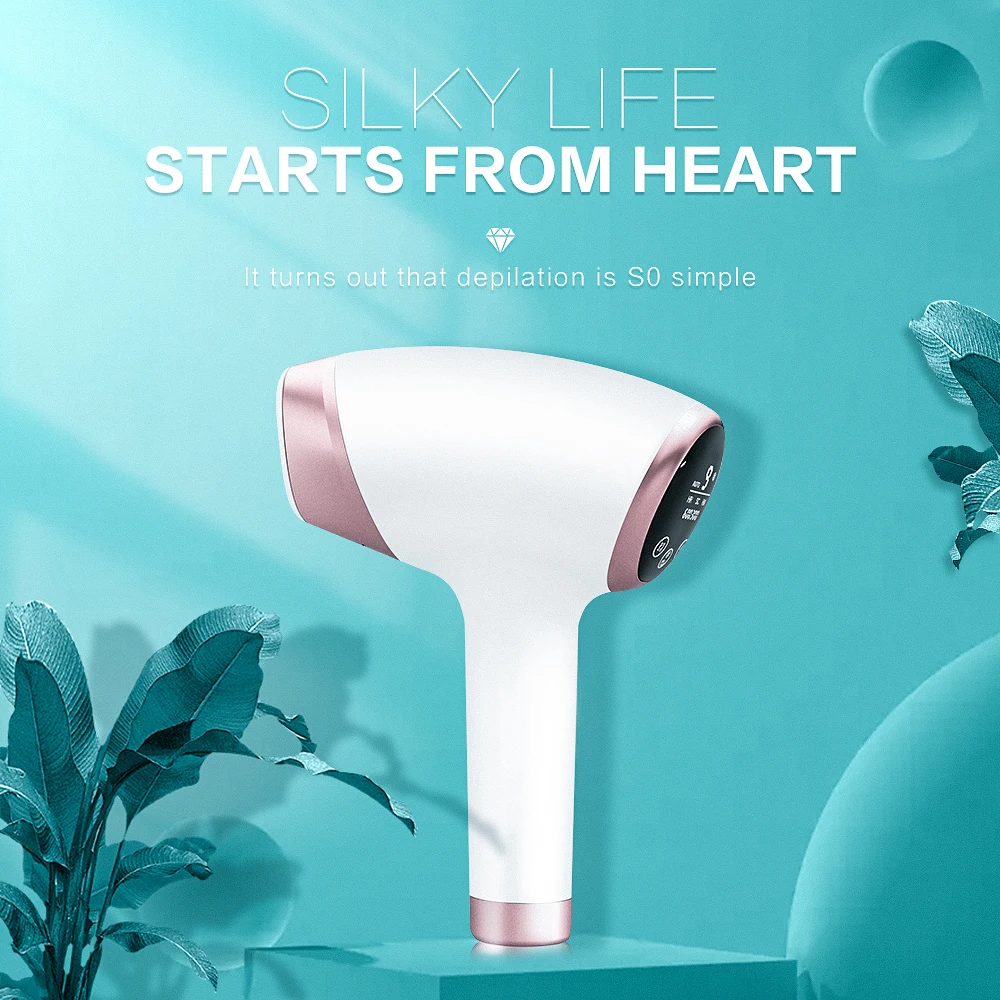 2021 New Hair Remover Handset Painless ipl Hair Removal Device Home Use Portable hair removal Laser