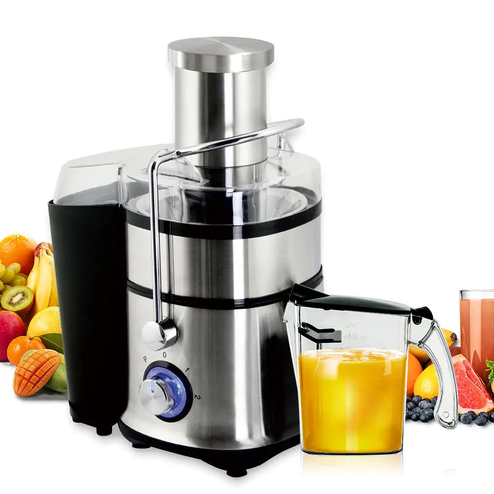 Juicer with 900W Motor,Juicer Machine with 3 Feed Chute, Dual Speeds Juice Maker Anti-Drip Function Centrifugal Juicer