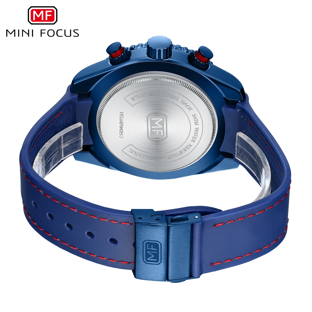 2022 Fashion Men Watch Day Timing Wrist Watch Waterproof Luminous Quartz Watch Mini Focus MF0426G