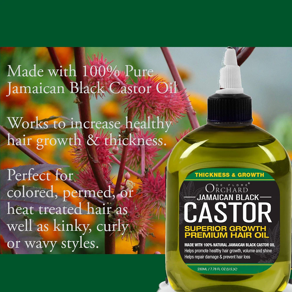 Manufacturers Private Label 100% Pure And Natural And Cold Pressed Jamaican Black Castor Oil For Hair Growth