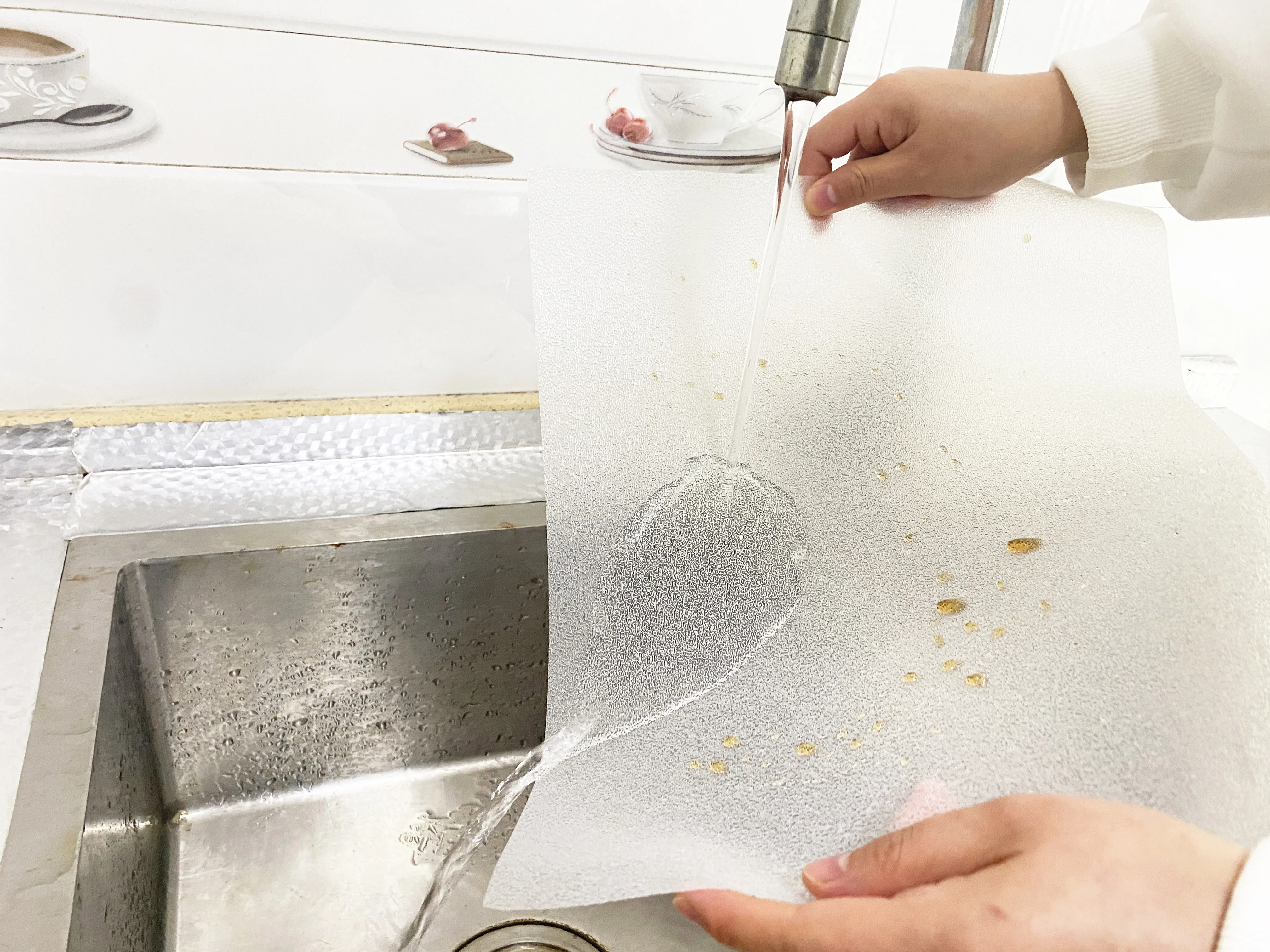 factory direct sale 3pcs per set easy to cut waterproof Antibacterial Fridge Mats pad for Household