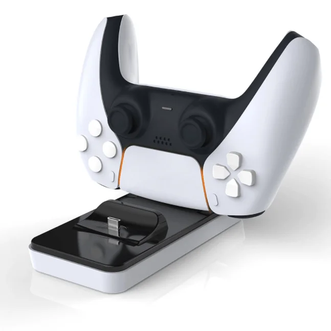Dual USB PS5 Controller Charging Station Dock for Sony Playstation5 Controller, PS5 Controller Charger