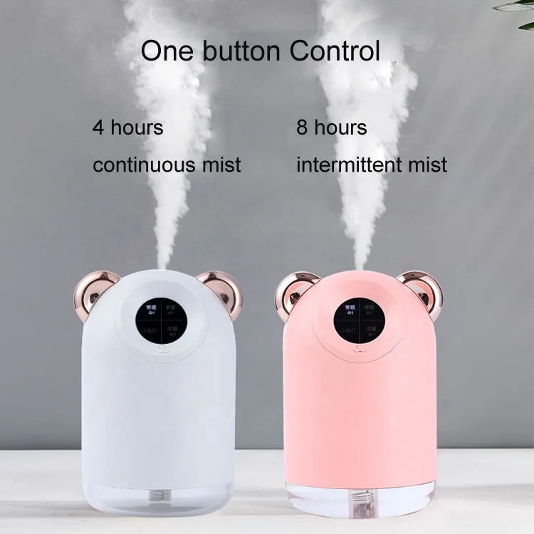 China Wholesale Air Conditioning Appliances Portable Mini Usb Humidifier Bear Ultrasonic cool mist Humidifier