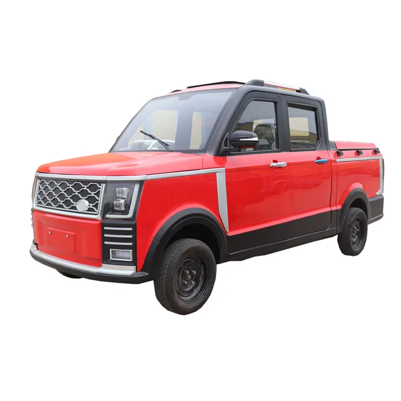KEYU New Product Electric 4 seats pick up  trucks delivery vans for sale