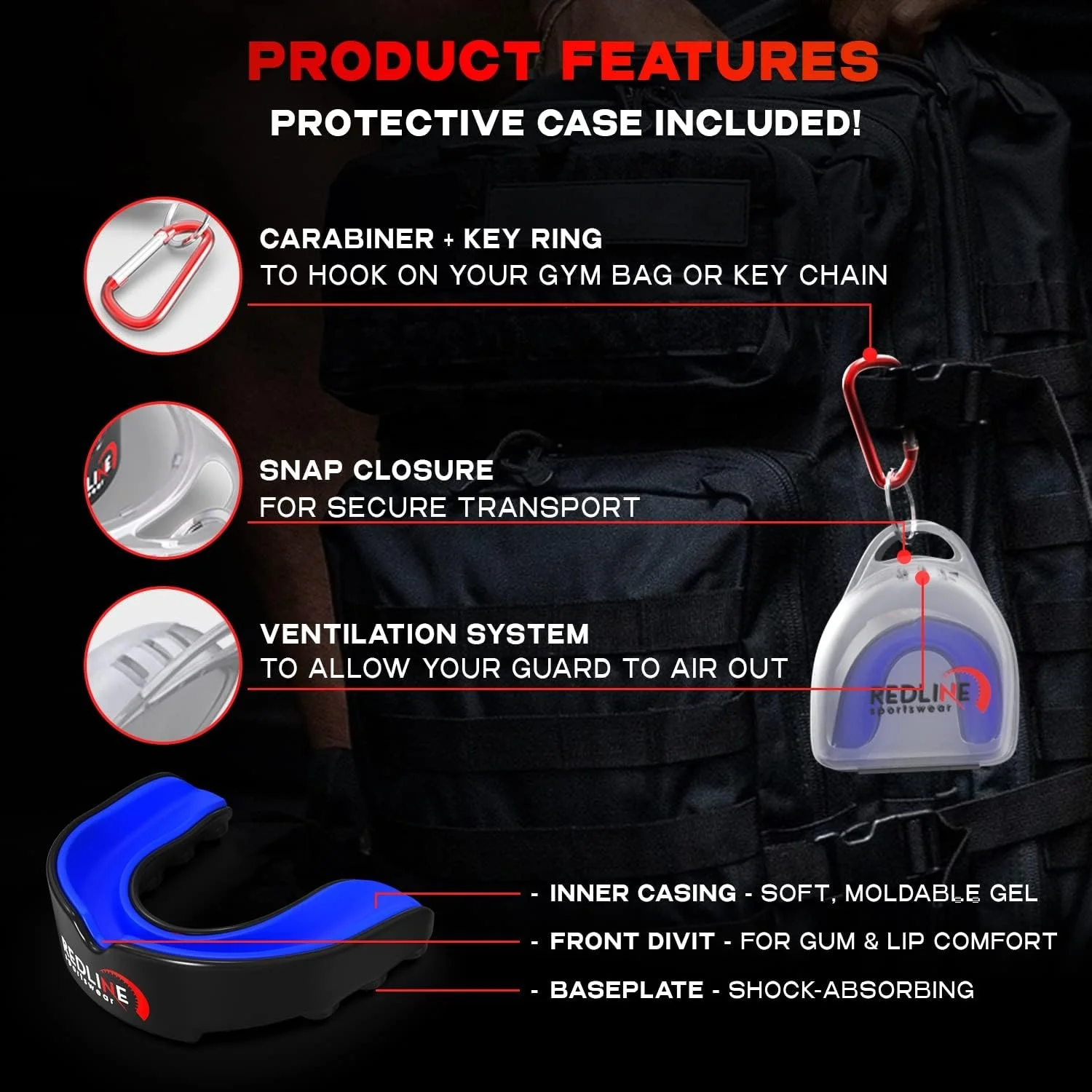 Best Selling Custom Professional Sports Mouth Guards Boxing MMA Mouth Guard