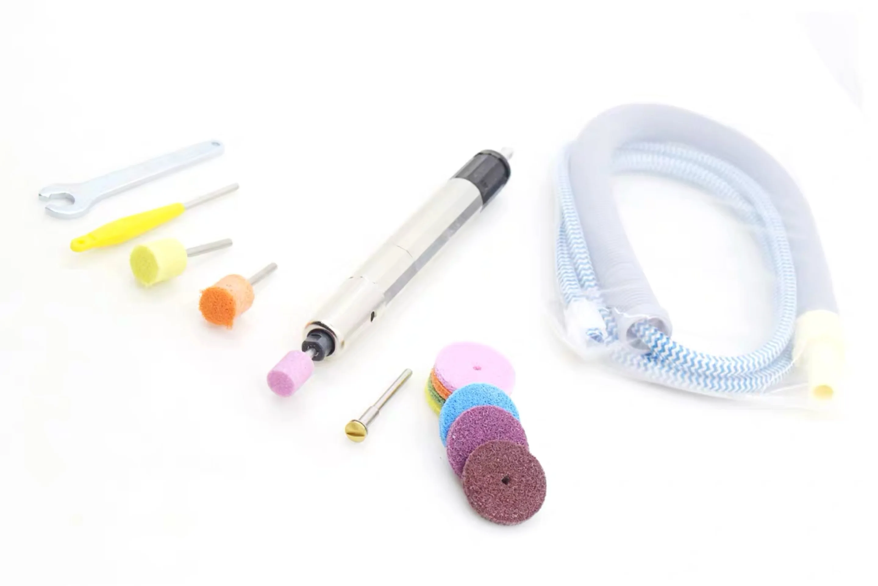 MSG-3BSN Wilin Air Micro Grinder Straight Type for 3mm Shank Pneumatic 65000 RPM  for Mould Metal Grinding