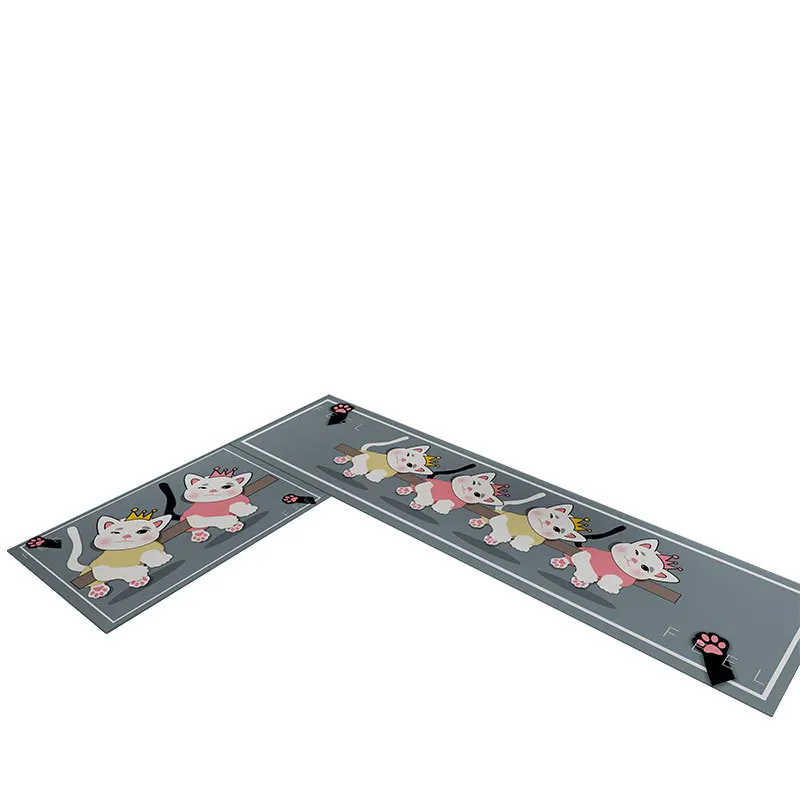 waterproof indoor foot mat kitchen mat set of 2 non-slip comfort kitchen rug kitchen floor mats