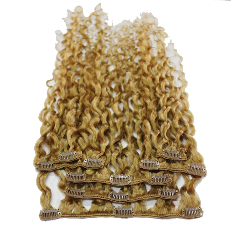 
Juancheng Ruijia Factory human hair Unprocessed Brazilian/Malaysian/Mongolian Hair Jerry kinky curly clip in hair extensions 