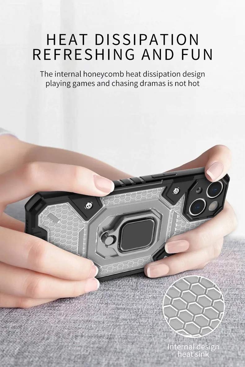 Smart Hard Finger Ring Mobile Phone Case Back Cover With Lanyard For Samsung A04S A53 5G 2021 A13 4G A22 5G  S22 ULTRA S23 Case