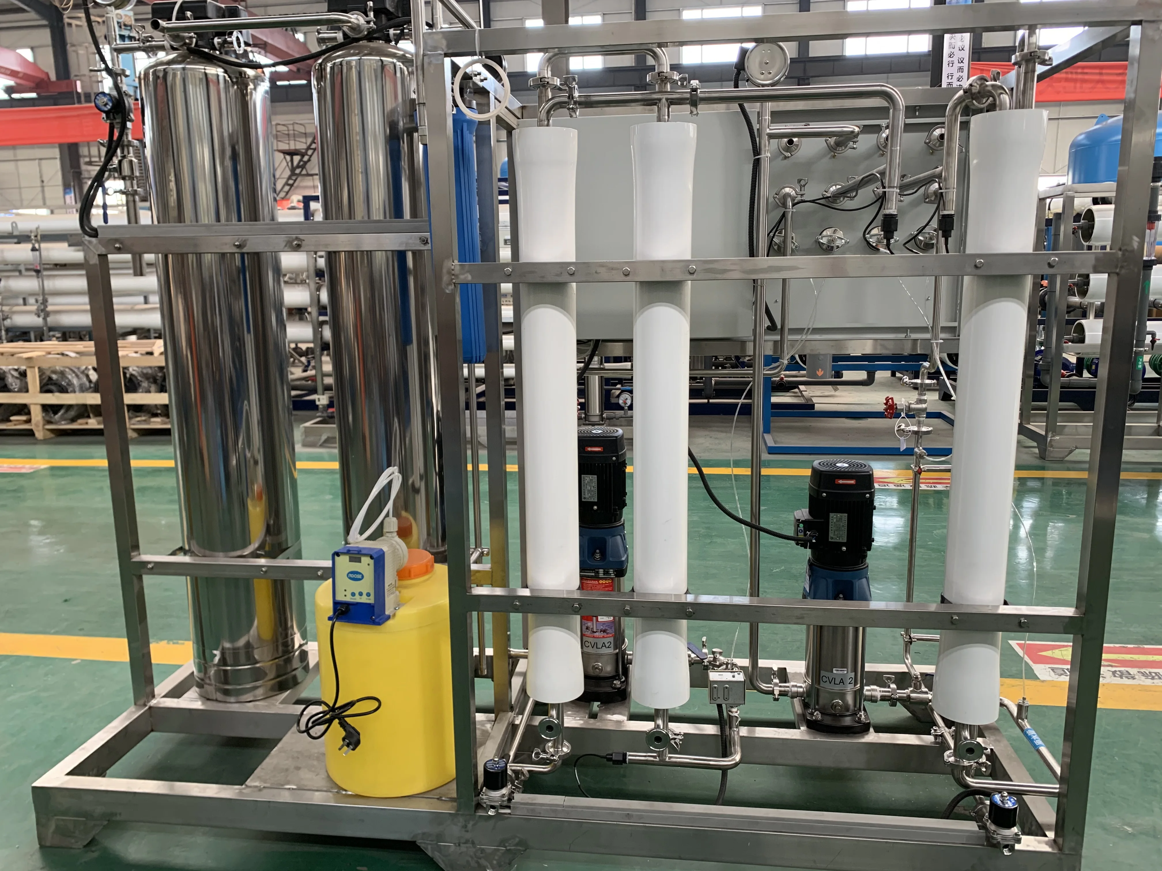 250LPH Reverse Osmosis Water Treatment System 0.25T RO Plant Perchlorate Removal From Drinking Water