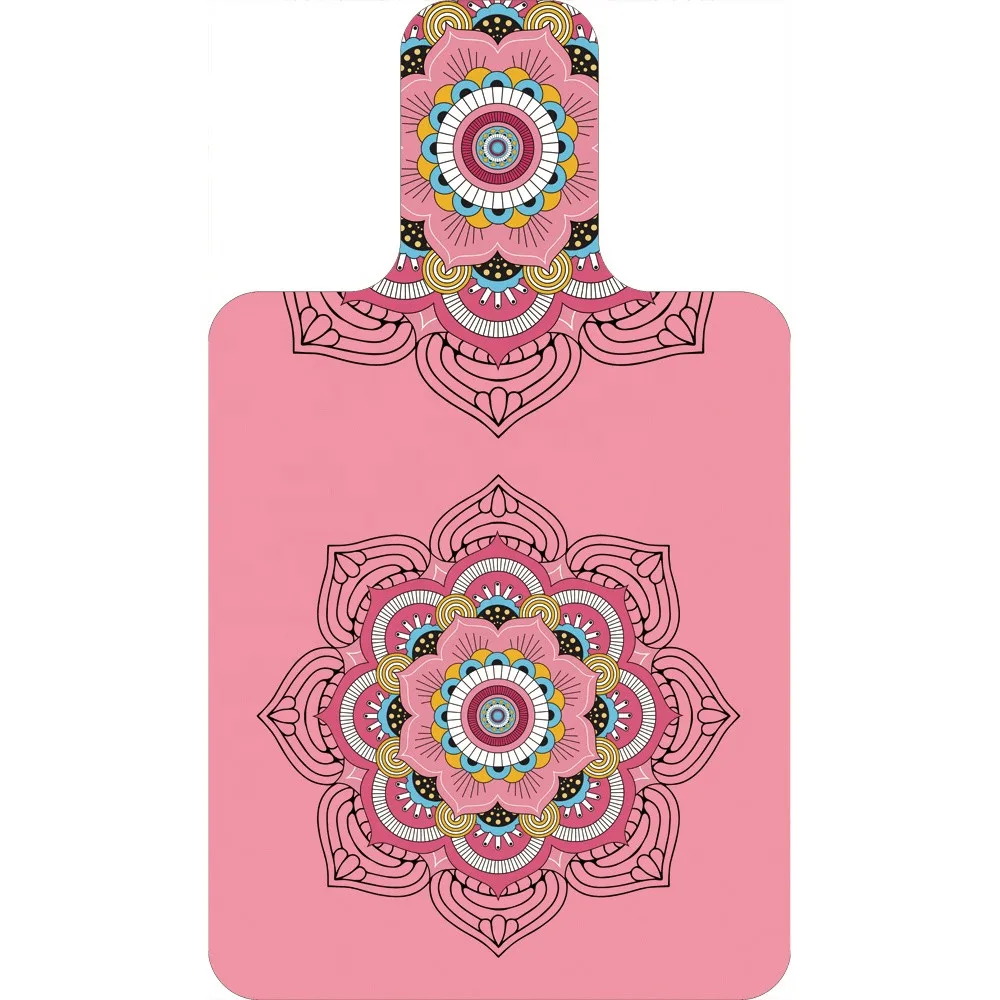 
Eco Friendly Natural Rubber pilates reformer mat Portable Strap Reformer Pilates suede yoga mat 