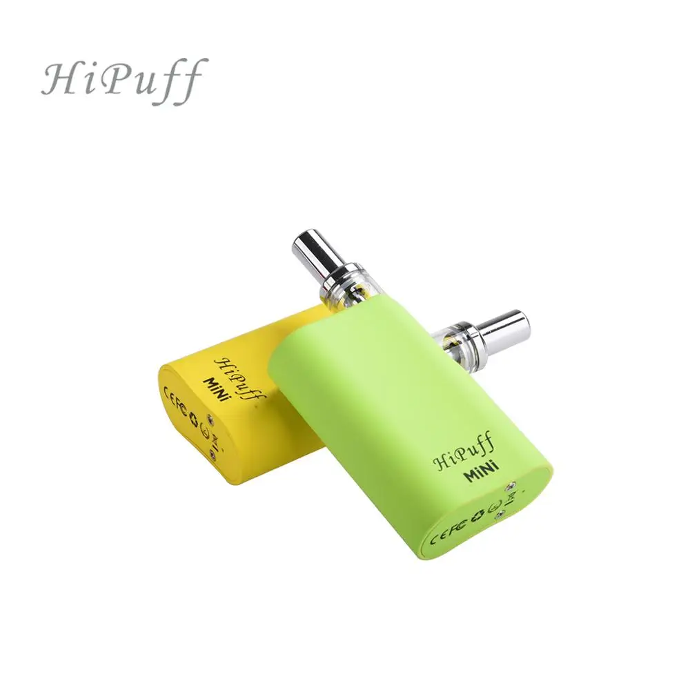 
Mini HiPuff CBD and thick stuff 650MAh battery for vaper smoke e cigarette 