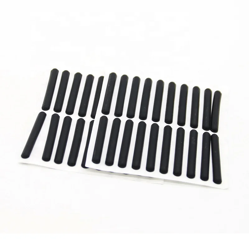 Изготовленные на заказ штампованные клейкие силиконовые резиновые ножки