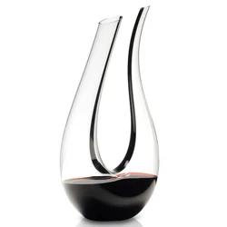 Hot selling hand made Swan shaped Wine glass decanter