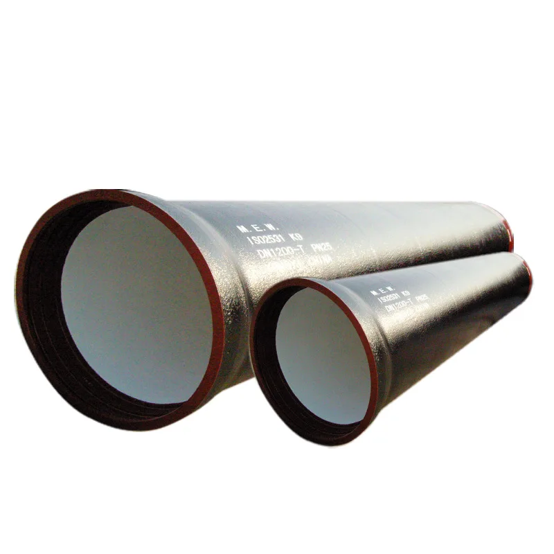 Water Discharging DN80-2600 Nodular Casting Ductile Iron Pipe Regardless Of Diameter Size