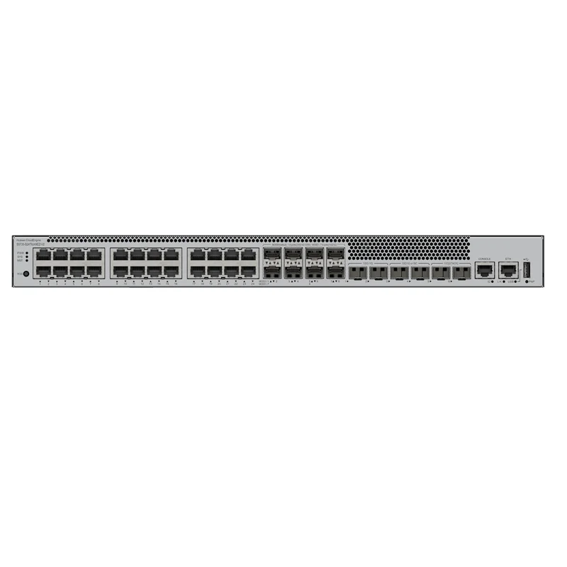 HW CloudEngine S5735-S24T8J4XEZ-V2 managed poe switch with 24*10/100/1000BASE-T ports, 8*2.5GE/GE/100M SFP ports