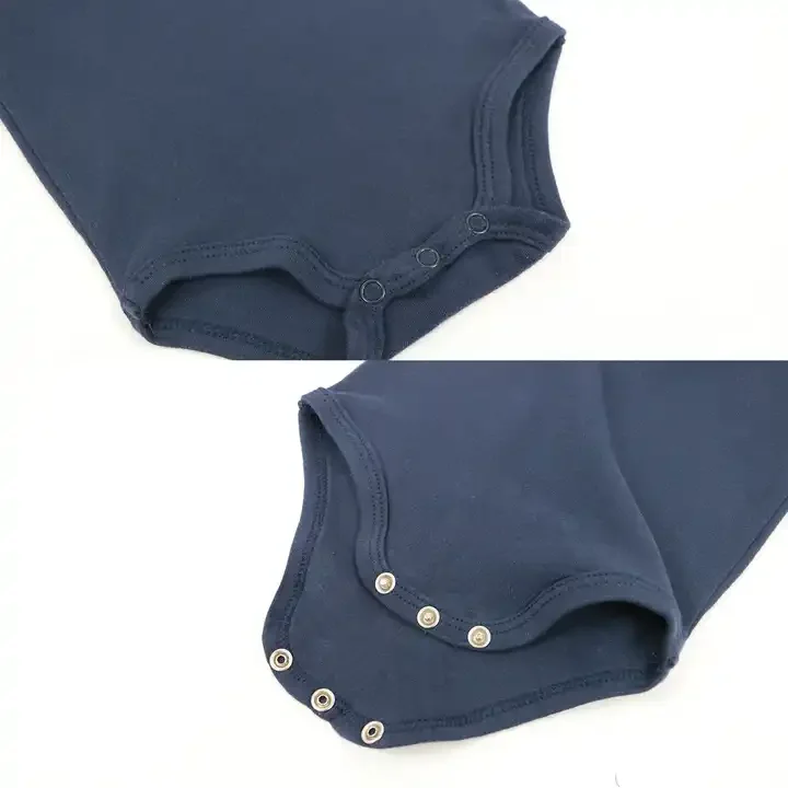 organic cotton short sleeve Polo collar baby body suit jumpsuit Newborn Polo shirt Romper