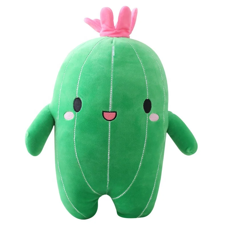 YUWEI super Soft Cute Kawaii wholesale peluche Cartoon Plushie pillow stuffed Cactus plant plush toy