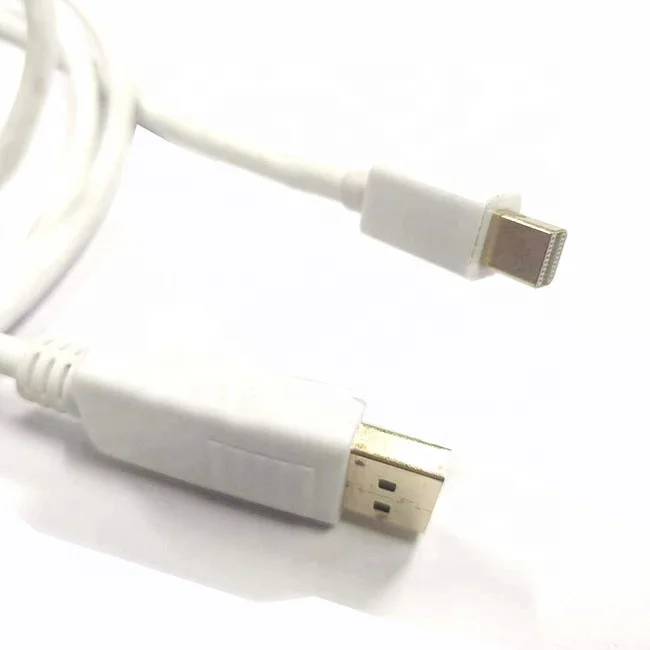 4K 8K UHD Cable 8K 60Hz 4K 144Hz 1.4 Bi-Directional Transmission Aluminium Alloy Mini DP to DisplayPort Cable