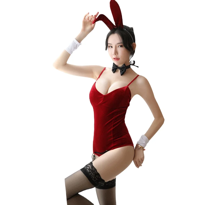 New Skirt Cosplay Allure Anchor Costume Funny Sexy Underwear Rabbit Costume Eroticism Lingerie For Women