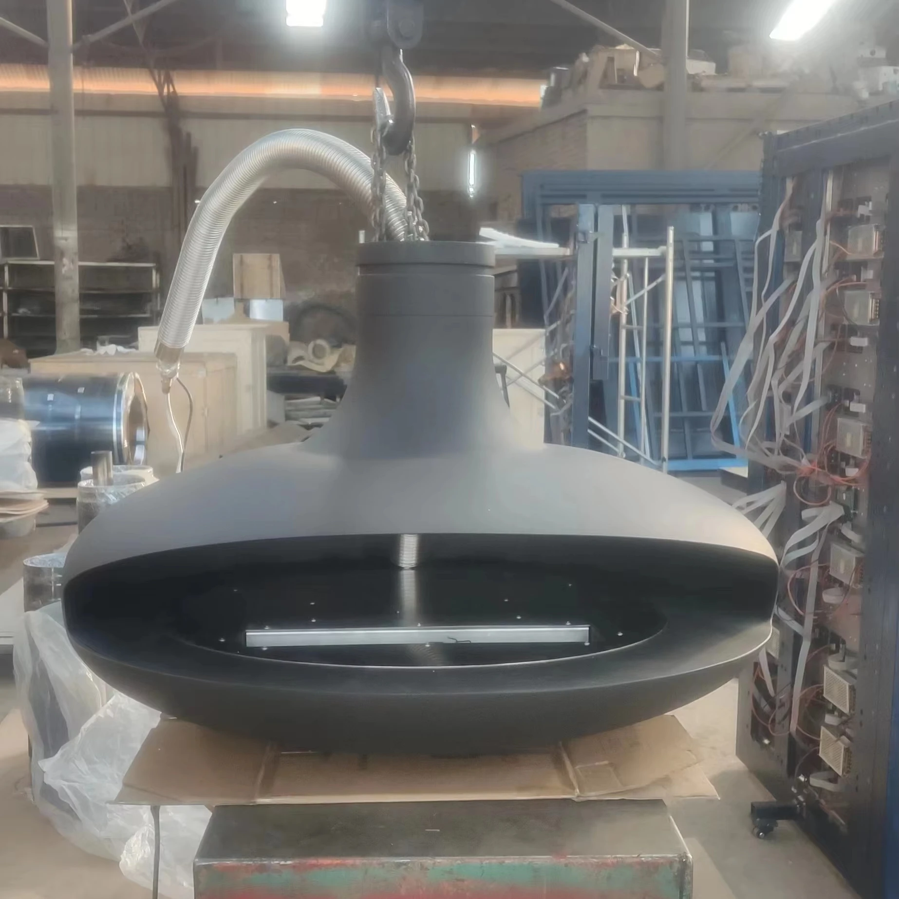 Газовая горящая плита из углеродистой стали