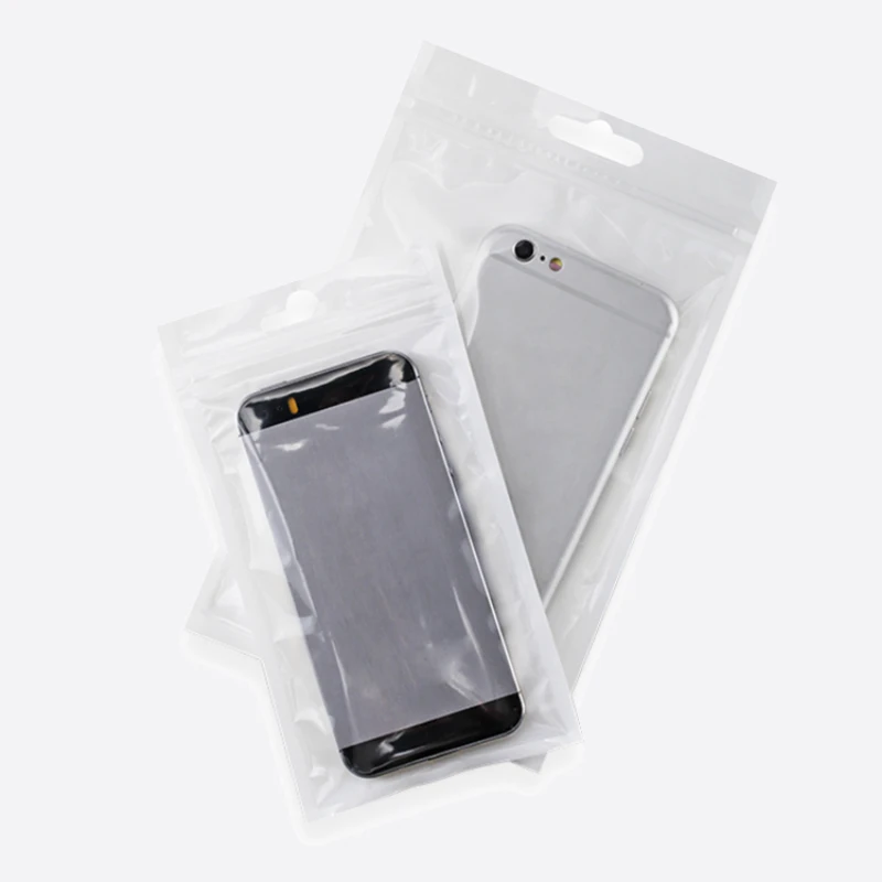 Wholesale Custom Printed Logo 3C Accessories Earphone Jewelry Packaging Bag Mobile Phone Case Packaging Bag