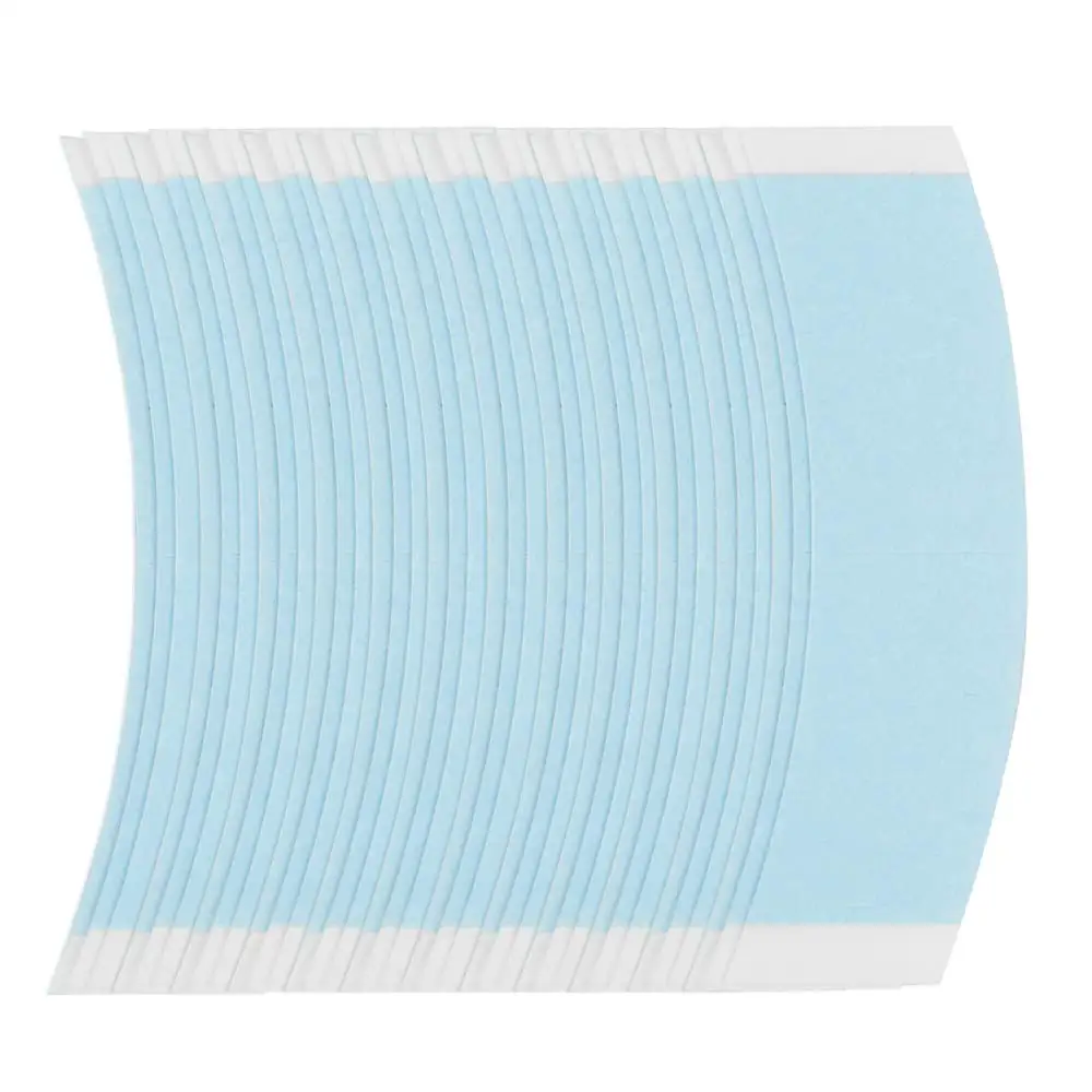 Men Women Blue Waterproof Double Sided Wig Adhesive Tape For Hair Extension