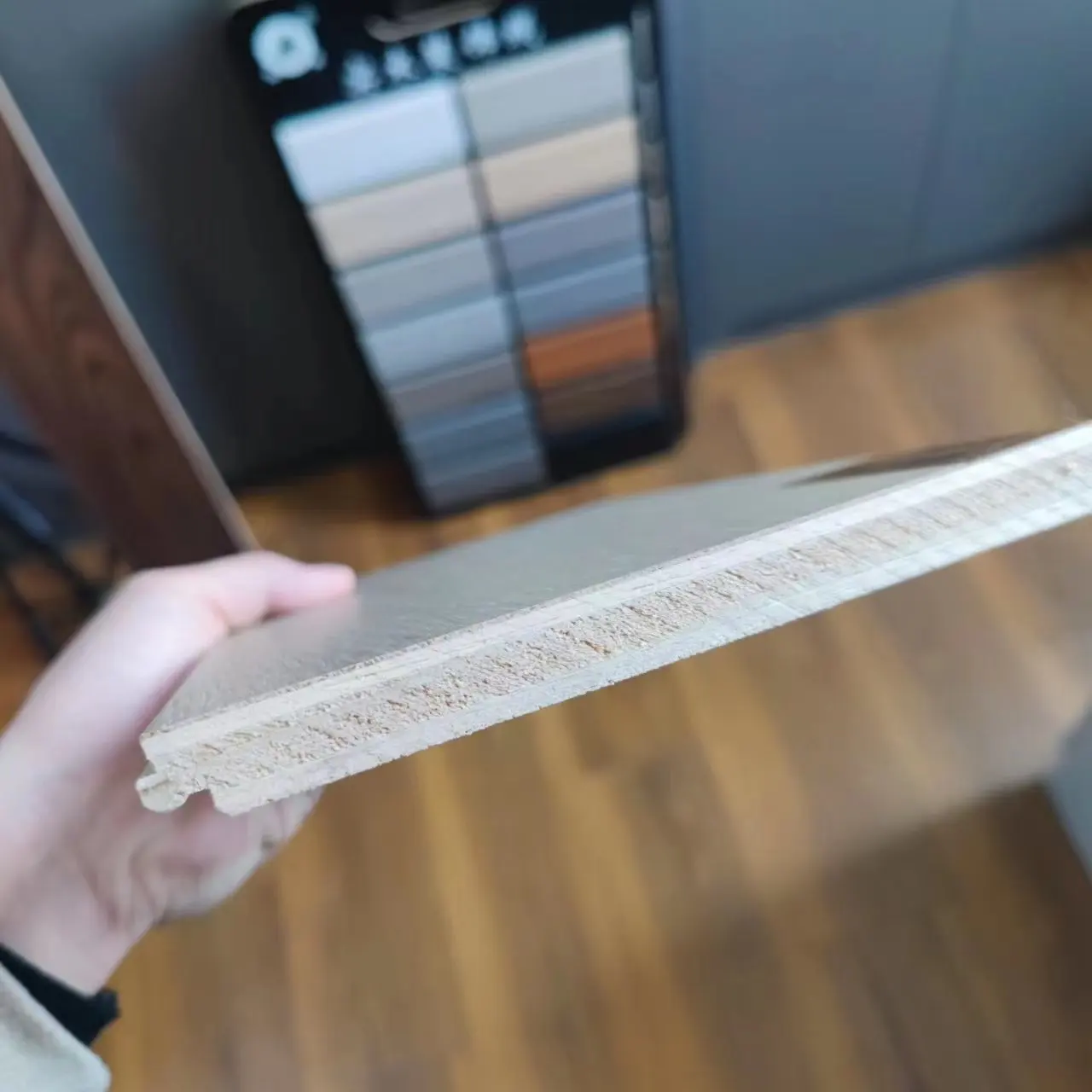 Natural Bamboo Flooring Teak Flooring Wooden Laminates Baseboard White Balcony Waterproof Outdoor Floor