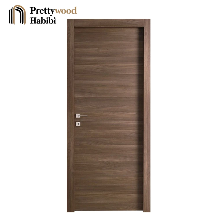 Новый дизайн индийская главная входная деревянная однодверная дверь Prettywood для спальни