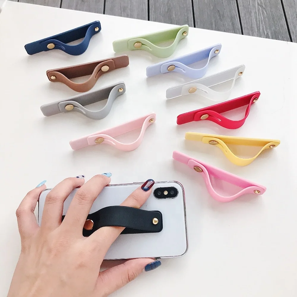 
Universal Fashion trend mobile phone dropping prevented silicone finger mobile phone holder 