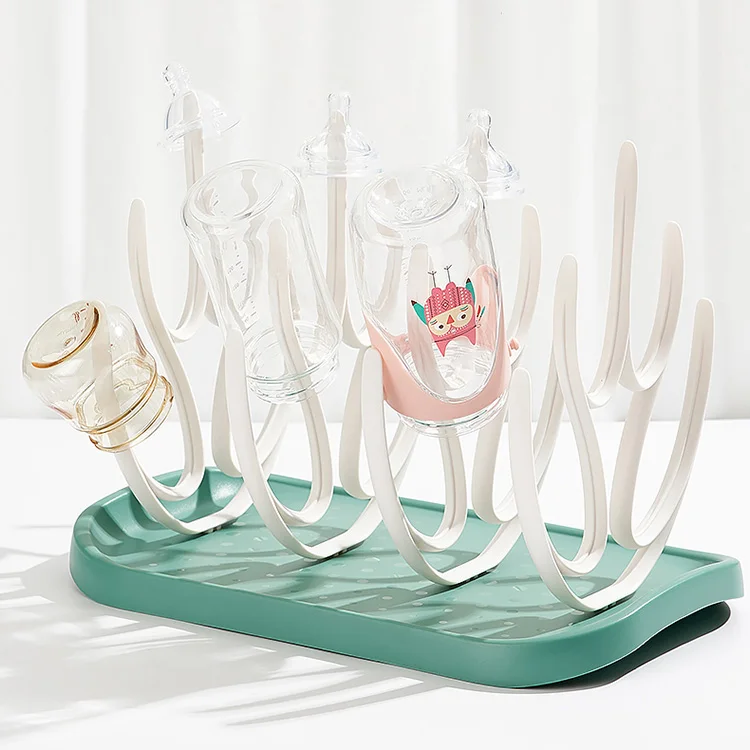 Wholesale Multi-function Milk Baby Bottle Travel Drying Rack Standard BPA Free New Baby