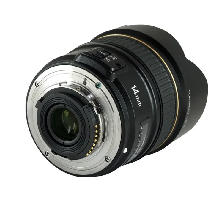 
YONGNUO camera lense YN14mm F2.8 Auto Focus AF/MF Ultra Wide Angle Prime Lens with USB Firmware Upgrade 