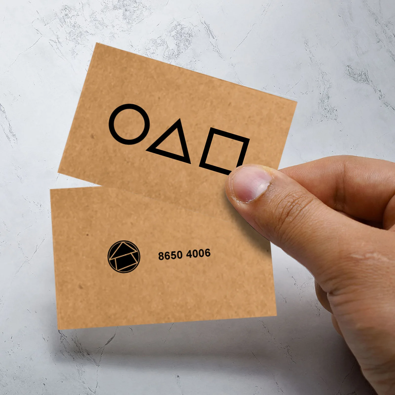 2021 Tv Series Squid Game with The Same Peripheral Movie Props Mystery Card Party Solitaire