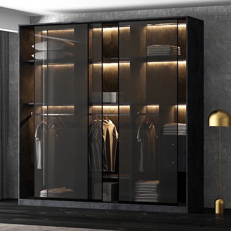 Modern Design Clothes Cabinet Luxury Garderobe
