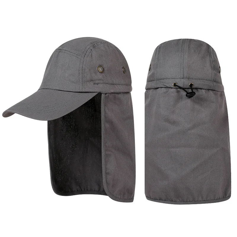 New Design UV Protection UPF 50+ Sun Hat for Men,Safari Hiking Hat Cap with Neck Flap Cover,Summer Fishermen Hat
