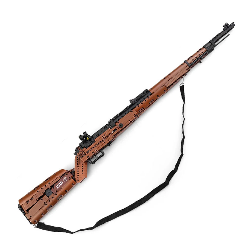 Mould King 14002 Gun Building Blocks Toys PUBGS Mauser 98K Sniper Rifle Model Assembly Plastic Bricks for Kids