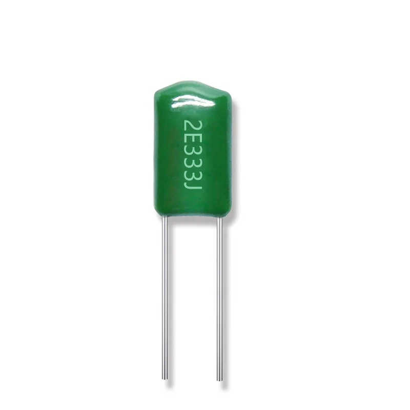 CL11 Polyester Capacitor 2E333J 250V 0.033UF Accuracy 5% Polyester Film Capacitor