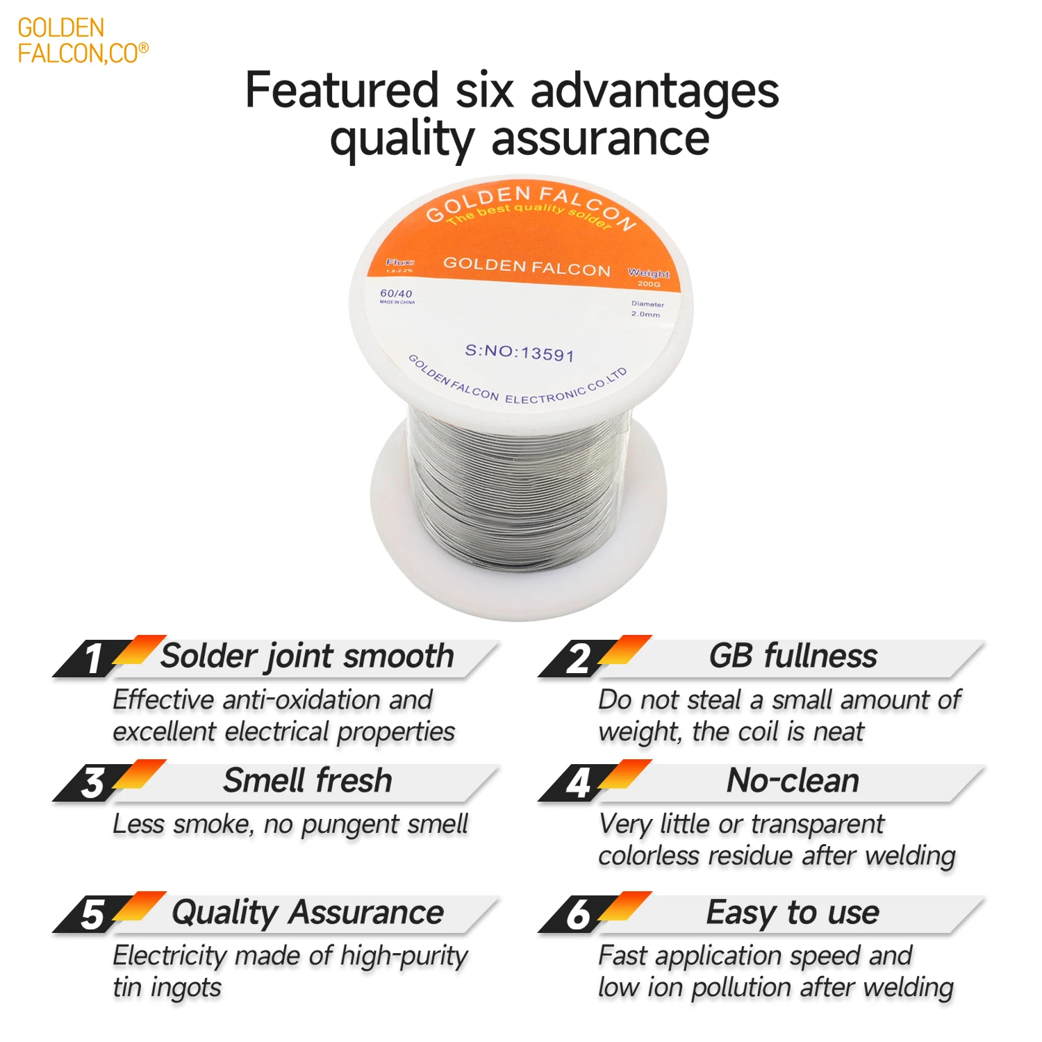 Welding Tin wire 200g 1kg soldering wire 2mm Sn60 Pb40 Flux Rosin Activated Cored 60 40 welding wires