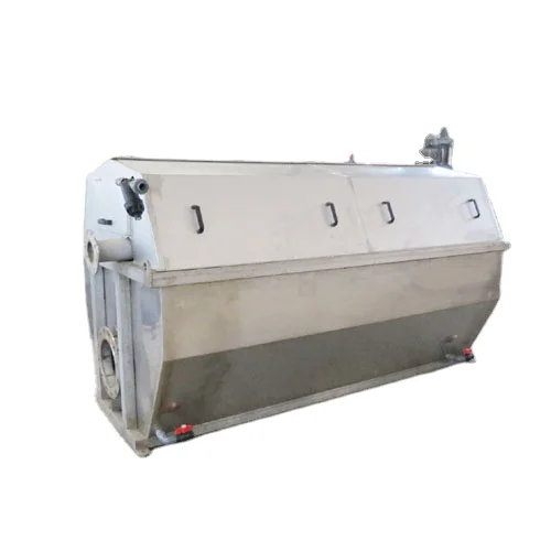 Fish farm drum filter for RAS recirculating aquaculture system