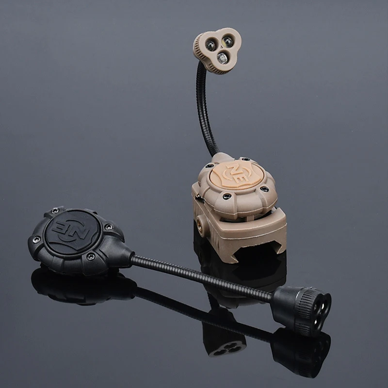 Factory Customization Helmet Light Camping Lamp Signal Lamp Camping LED Fishing Iron Customized Logo DC 12V Hunting Hiking IP65