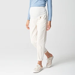Elastic Waist Maternity Jeans Pants For Pregnancy Clothes For Pregnant Women Loose Maternity pregnant Trouser