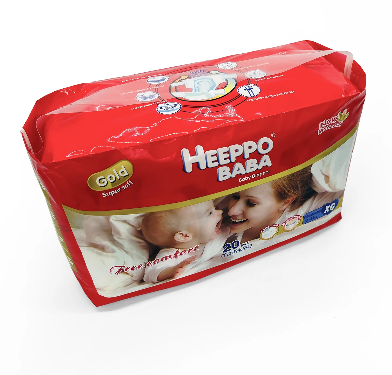 Baby Diapers Manufacturer In China 100% Cotton Private Label Baby Diapers